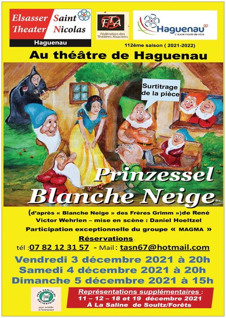 Prinzessel Blanche Neige - conte de Noël