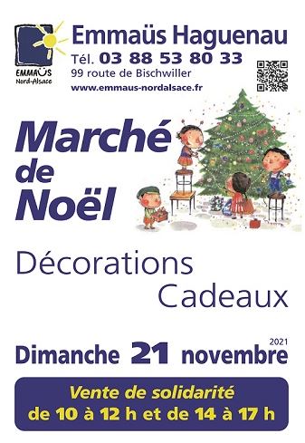 Marché de Noël by Emmaüs