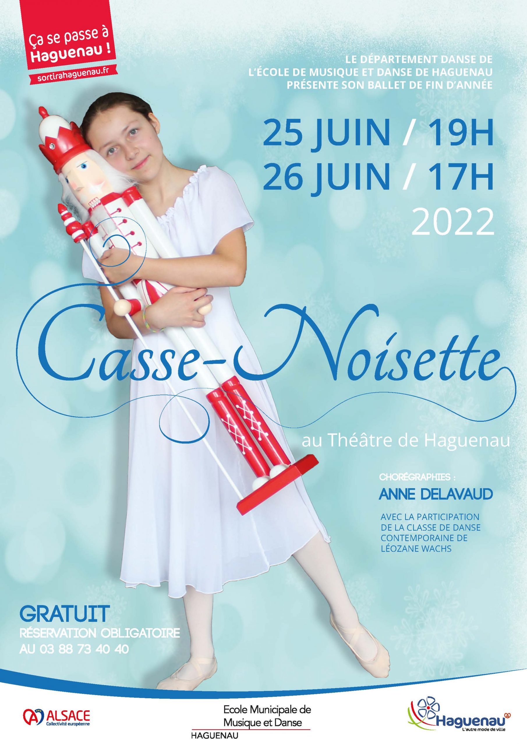 Casse-Noisette / Ballet de fin d'année de l'Ecole de Musique et Danse