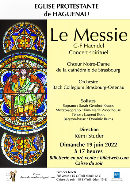 Concert spirituel : Le Messie de Haendel