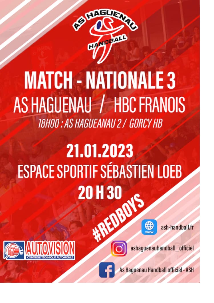 Match de handball Nationale 3
