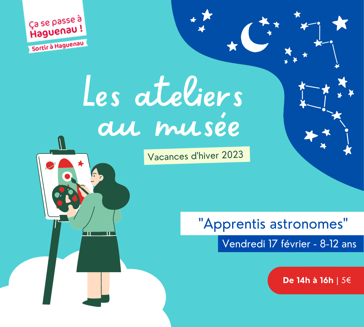 Atelier jeune public : apprentis astronomes