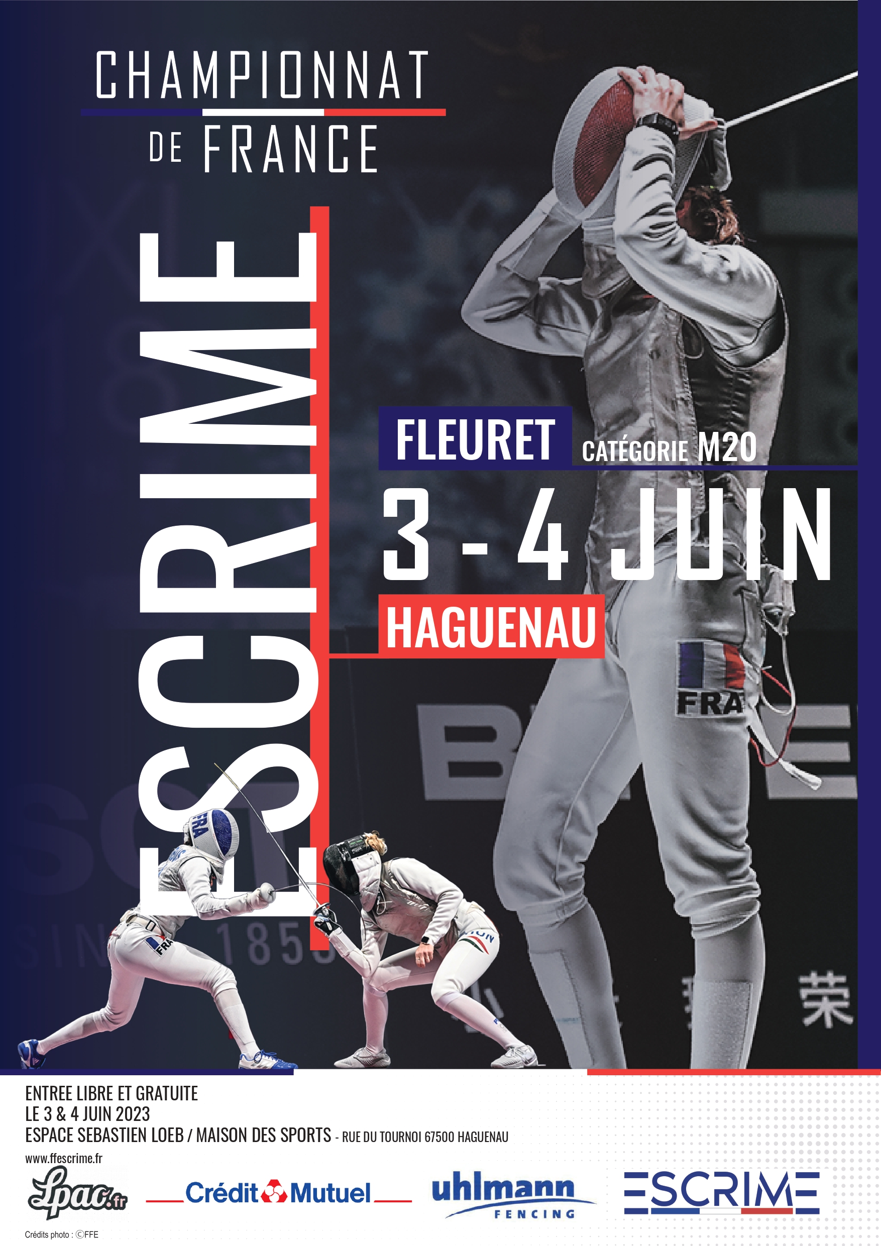 Championnat de France Escrime Fleuret M20