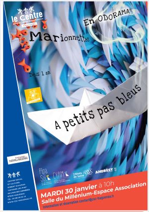Spectacle "À Petit Pas Bleu"