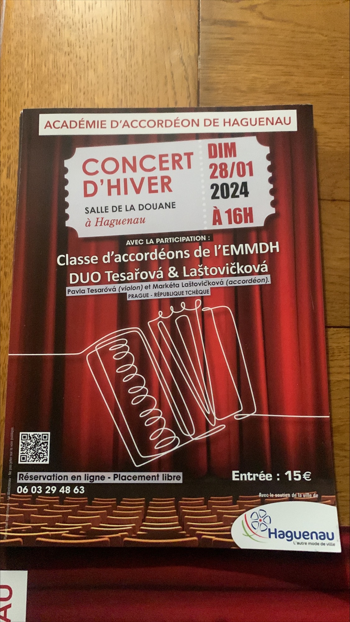 Concert d’Hiver Académie d’accordéon de Haguenau